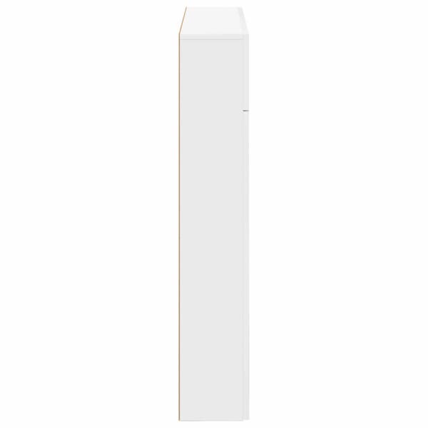 Eldstadsram Vit 102 x 18 x 100,5 cm Konstruerat trä