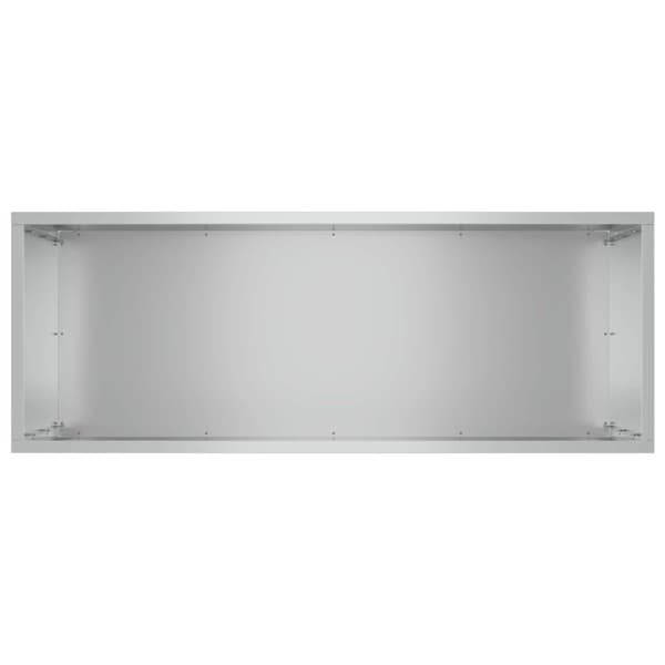 Trädgårdsplanterare 2 st Silver 80 x 30 x 50 cm