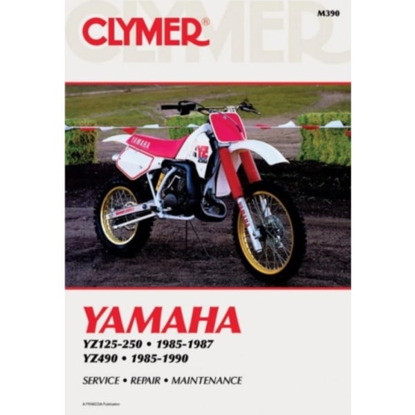 Yamaha YZ125-490 85-90 (häftad, eng)