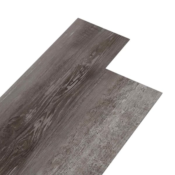 Golvplankor 36 pcs Brun 5,02 m² PVC