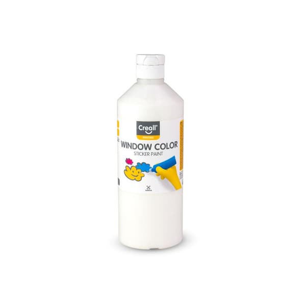 Fönsterfärg CREALL 500ml vit