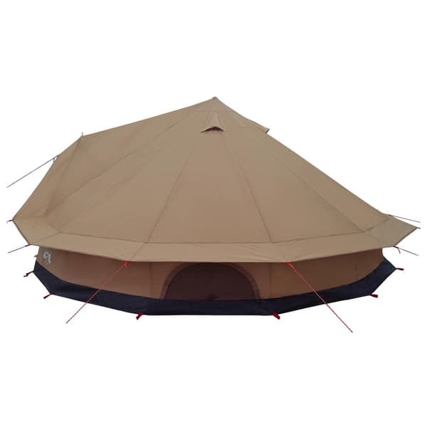 Familjetält Brun 12-Person Polyester / Bomull
