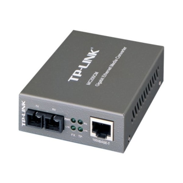 TP-Link MC200CM V5 - fibermediekonverterare - 1GbE