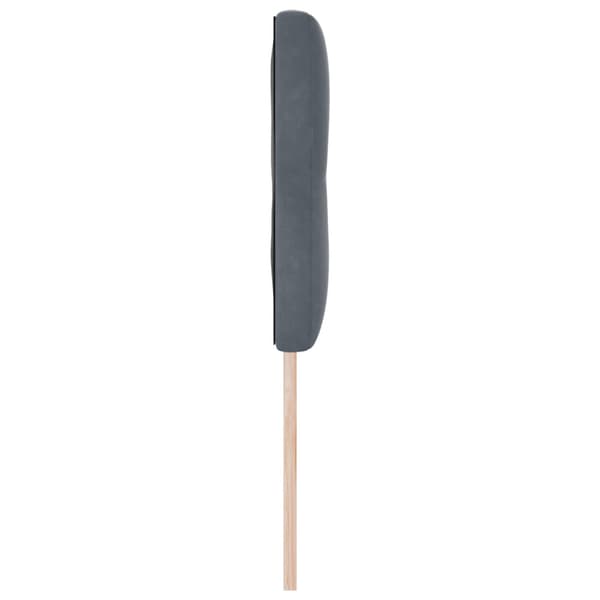 Huvudgavel Mörkgrå 160 cm Sammet