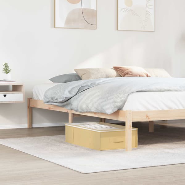 Förvaringslåda med transparent toppfönster 2 pcs Gräddvit
