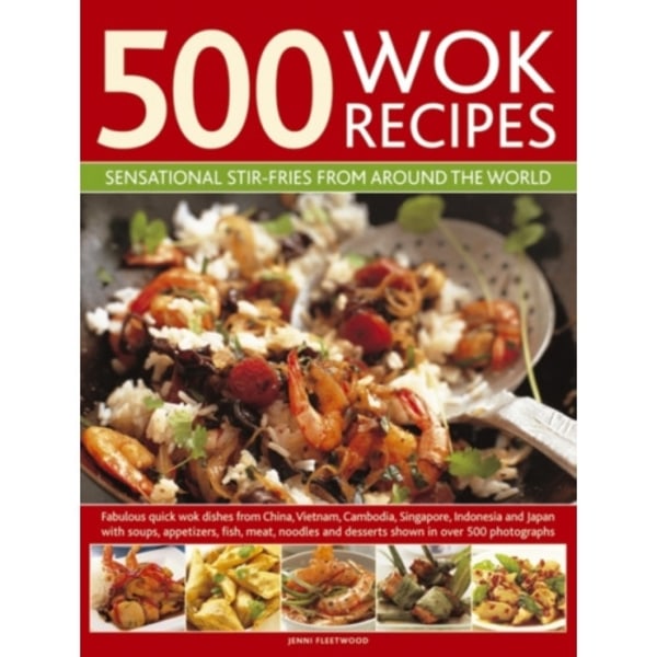 500 Wok Recipes (inbunden, eng)