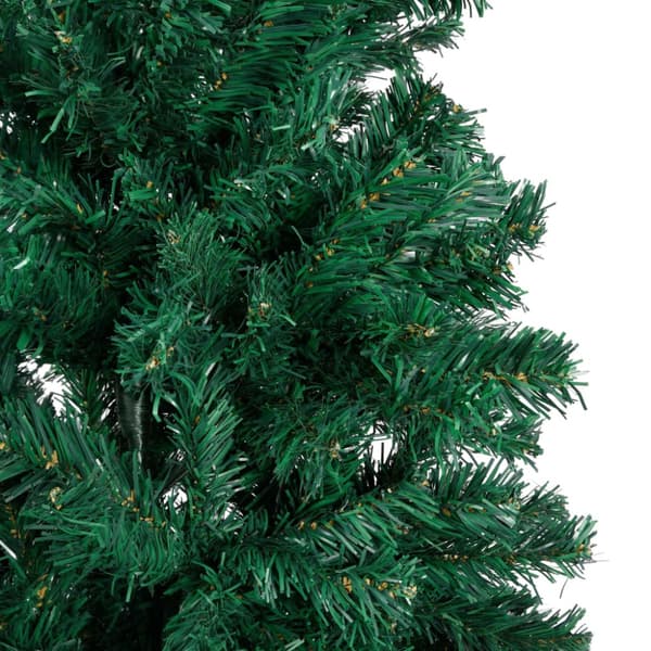 Plastgran med tjocka grenar grön 180 cm PVC