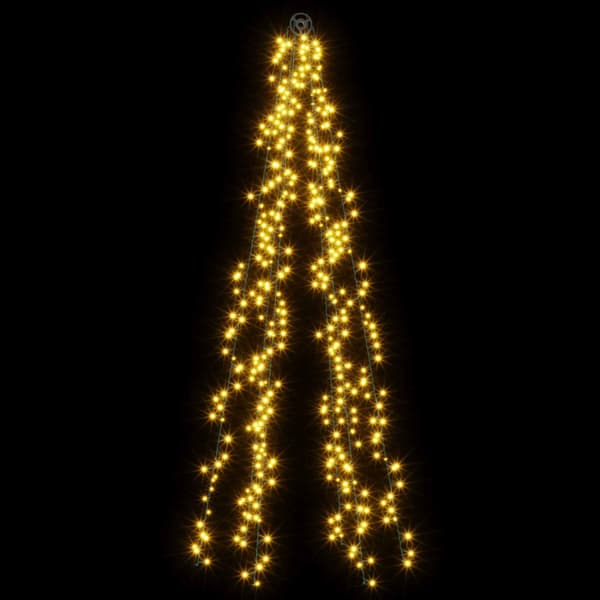 Julgransbelysning med 6 LED-lampor 540 LED-lampor Varmvit