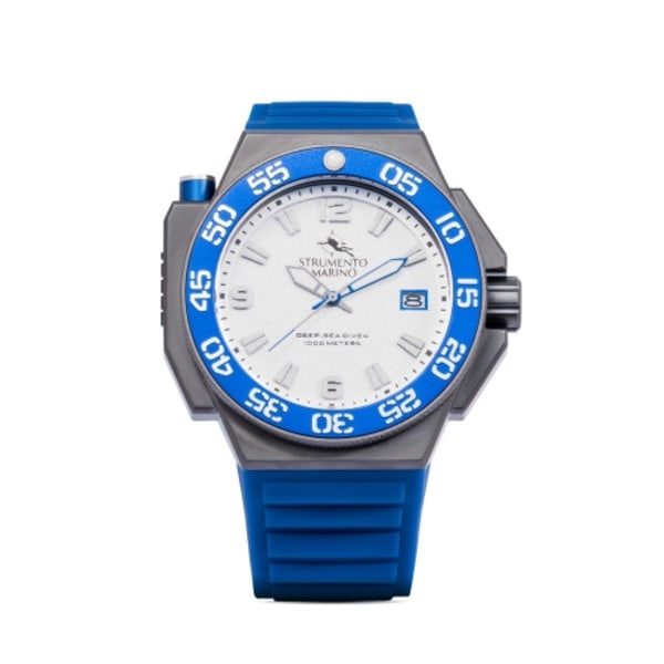 STRUMENTO MARINO SM129S-TTBNBL - Quartz Klocka Herr (46MM)