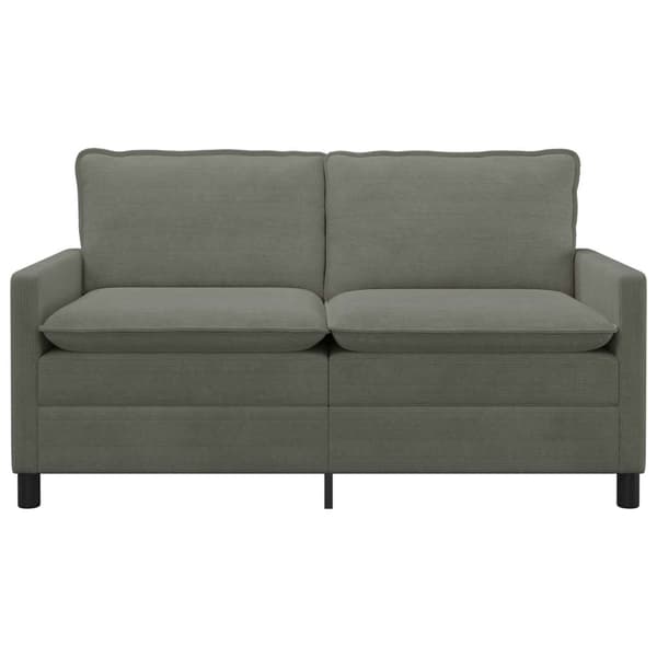 Soffa Ljusgrå 156 x 81 x 87,5 cm Tyg