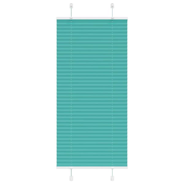 Plisserad persienn bensingrön 60x150cm tyg bredd 59,4cm