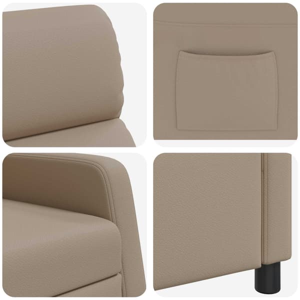 Recliner Cappuccino Konstläder