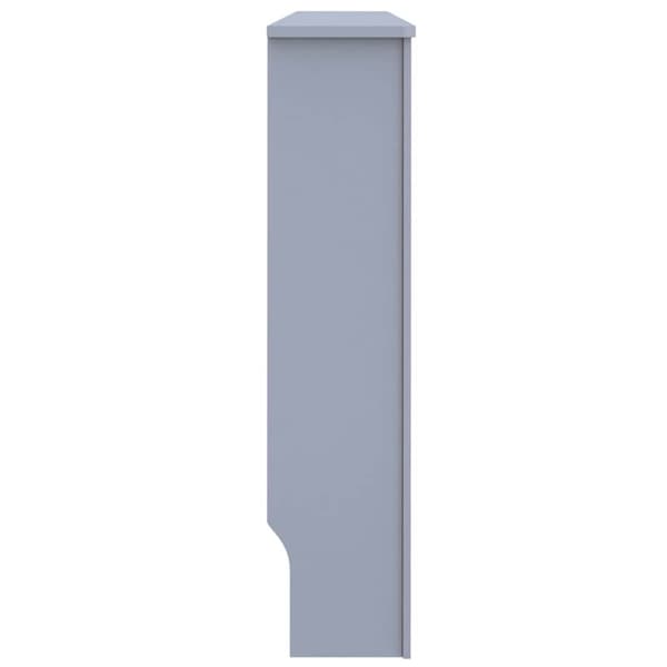 Radiatorlock 2 pcs Grå 152 x 19 x 81,5 cm Konstruerat trä