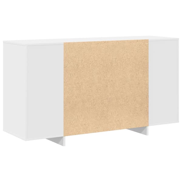 Sideboard Vit 135 x 41 x 75 cm Konstruerat trä
