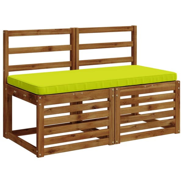 1-delad Bänk Kudde VUGHT 100% Polyester Klart grön.