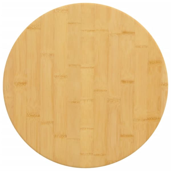 Bordsskiva Ø50x4 cm bambu