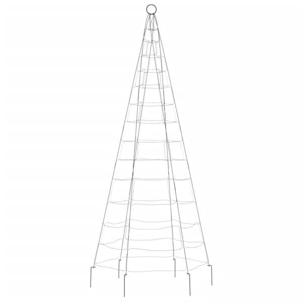 LED julgran 200 LED kallvit 180 cm