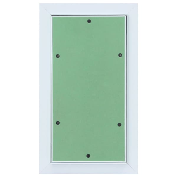 Åtkomstpanel Grön och Silver 20 x 35 cm Aluminium och gips
