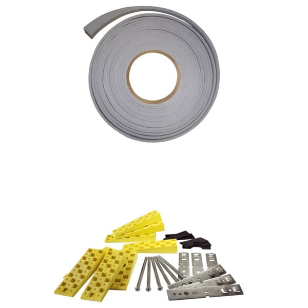 Ytterdörr vit 98x208 cm PVC