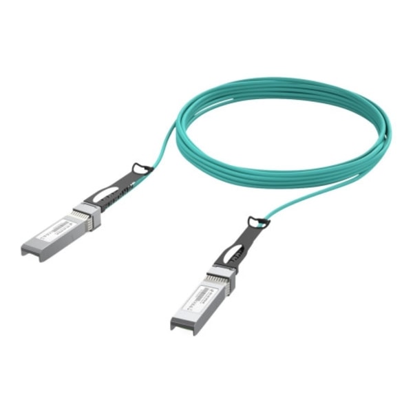 Ubiquiti 10GBase-AOC direct attach cable - 5 m - havsblå
