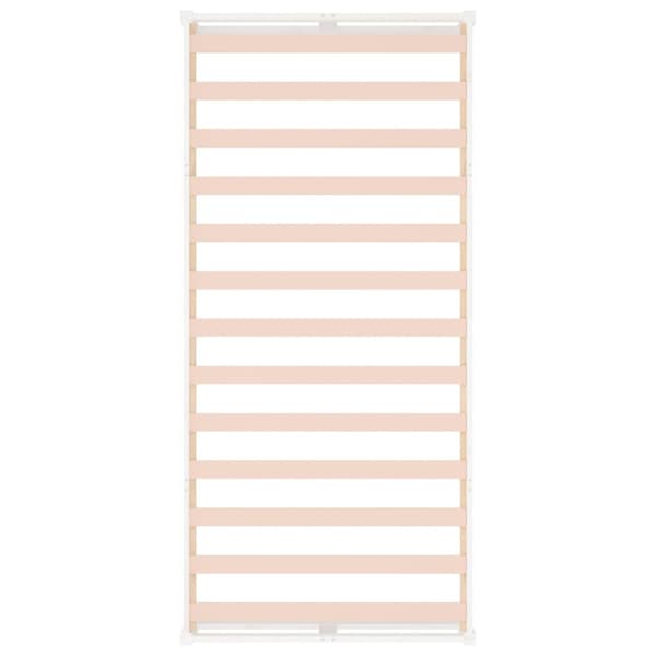 Sängram vit 90x200 cm massivt trä