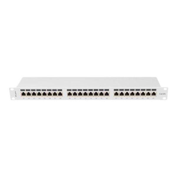 Lanberg PPSA-1024-S - patch-panel - 1U - 19" Grå