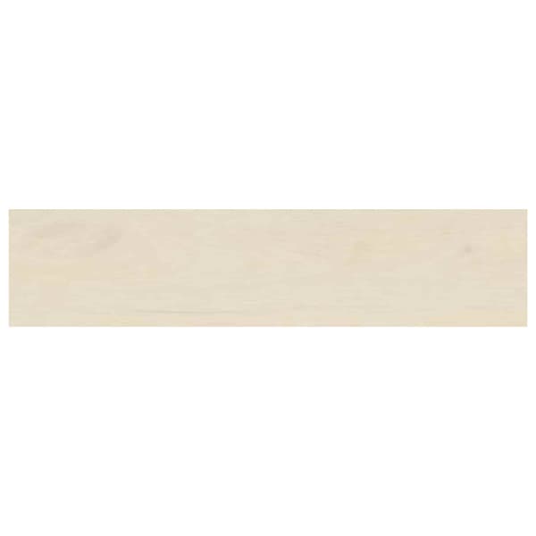 Trappsteg 4 st 120 x 30 x 2 cm Vit Massivt Ekträ