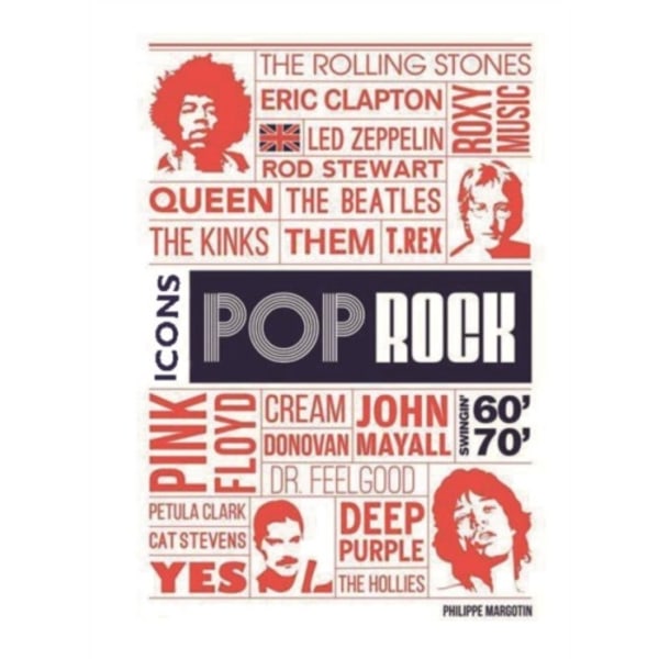 Pop Rock Icons (inbunden, eng)