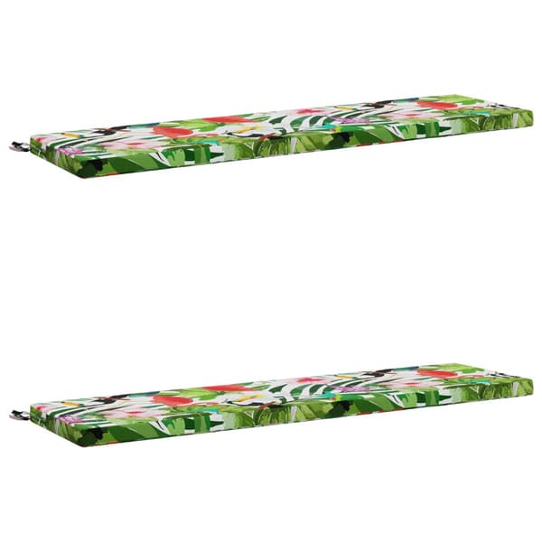 2-delade Bänk Kuddar SOEST 2 st 100% Polyester Flerfärgsdesign
