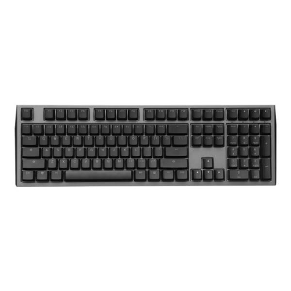 Ducky Shine 7 DKSH1808ST - tangentbord - holländsk - grå kanonmetall Inmatningsenhet