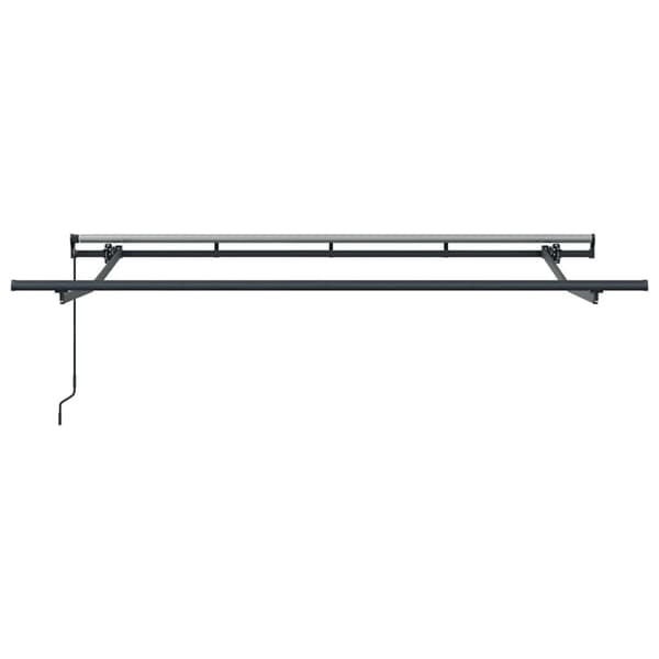 Utfällbar markis Blå och Vit 300 x 200 cm