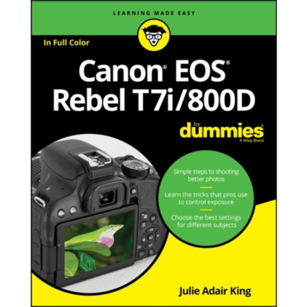 Canon EOS Rebel T7i/800D For Dummies (häftad, eng)