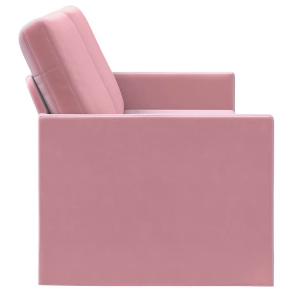 3-sitssoffa Rosa 220 x 81 x 82 cm Sammet (V)