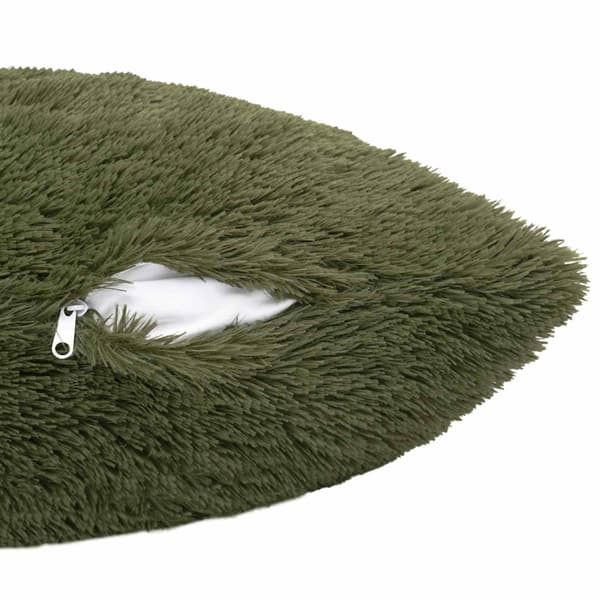 Kudde med kudde HEERLEN 6 st Grön PV Fleece