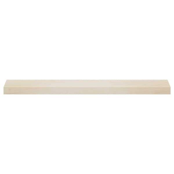 Fönsterbrädor 2 st Vit 90 x 20 x 2 cm Massivt Ekträ