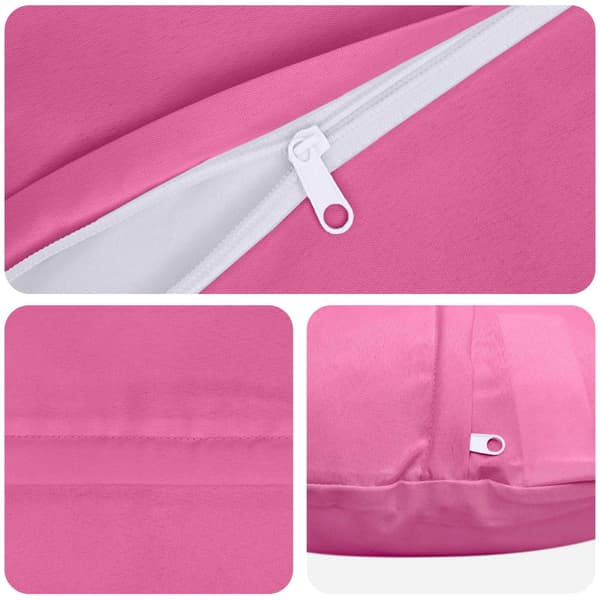 Kudde med kudde HEERLEN 6 st Rosa Polyester