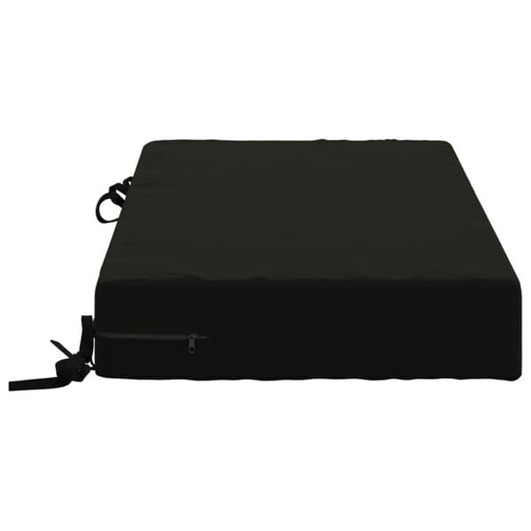 Sittkudde SOEST 100% Polyester Svart 70 x 40 x 10 cm