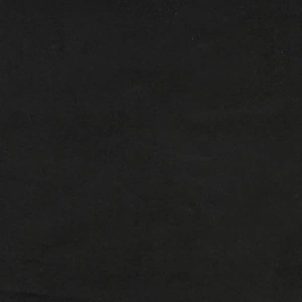 Hörn Sängram Svart 100 x 200 cm Sammet