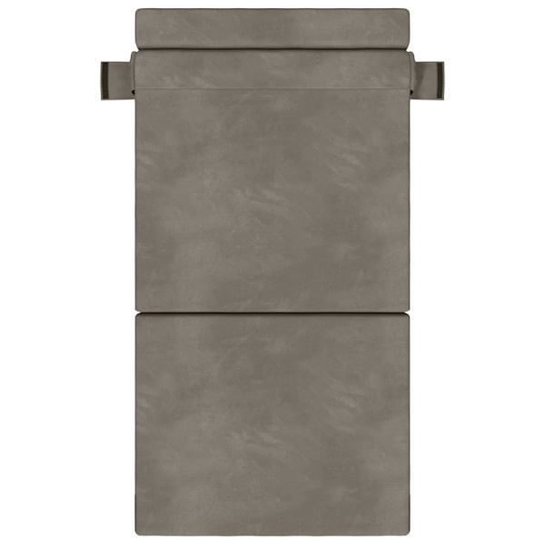 Fällbar Soffbed Ljusgrå 70 x 80 x 60 cm Tyg