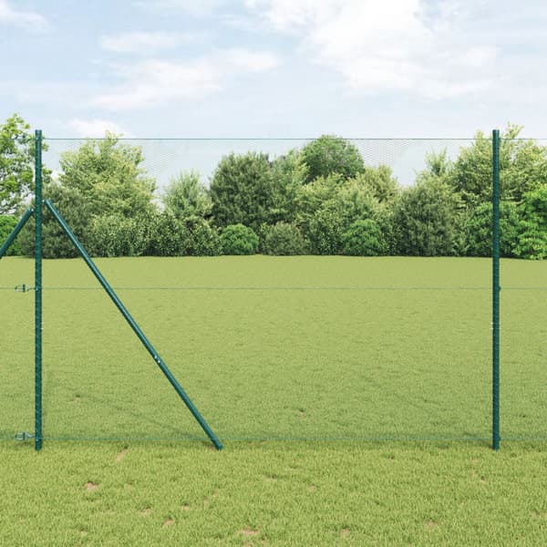 Hexagonstängsel Grön 1,6 x 25 m PVC