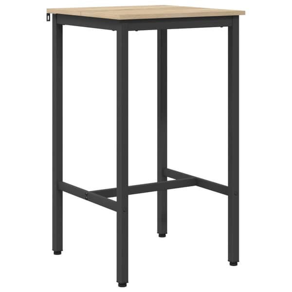 Barbord 52 x 52 x 110 cm Konstruerat trä Sonoma-ek Rektangulär