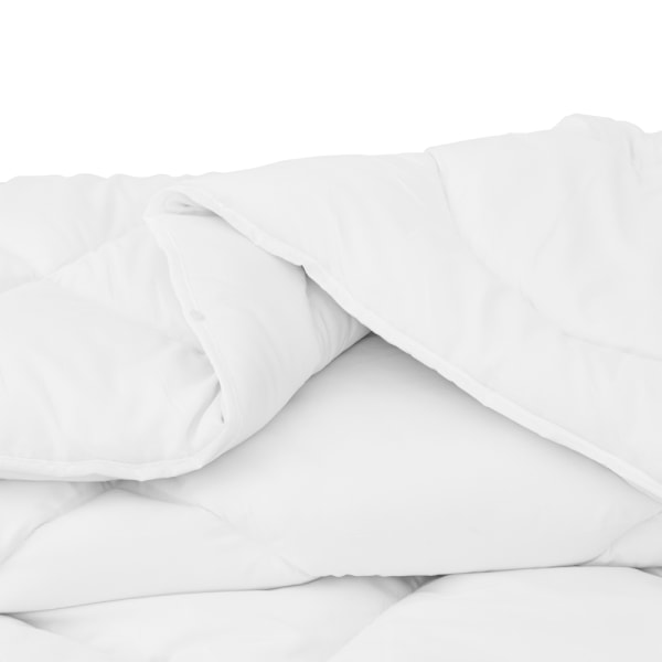 Täckeset med kudde 2 pcs Vit Mikrofiber