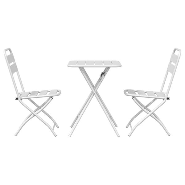 Bistroset 3 pcs Vit Stål