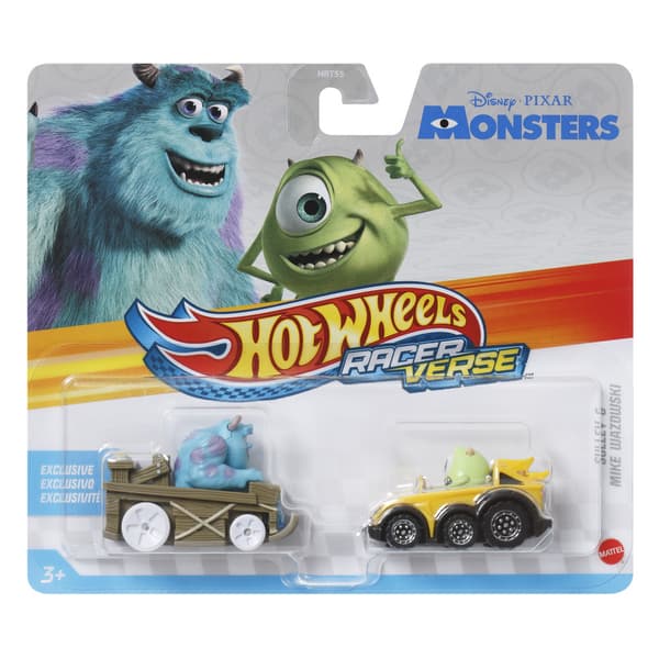 Hot W. RacerVerse Die-cast 1:64 2-pack Sort.