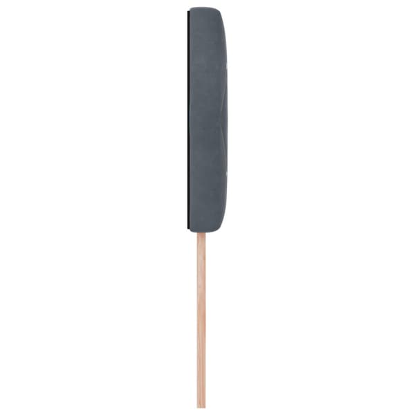 Huvudgavel Mörkgrå 90 cm Sammet