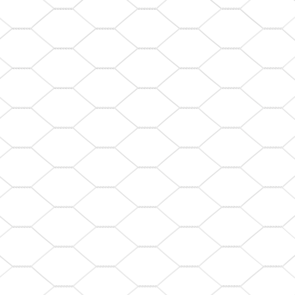 Hexagonstängsel Silver 1.4 x 25 m Galvaniserat stål