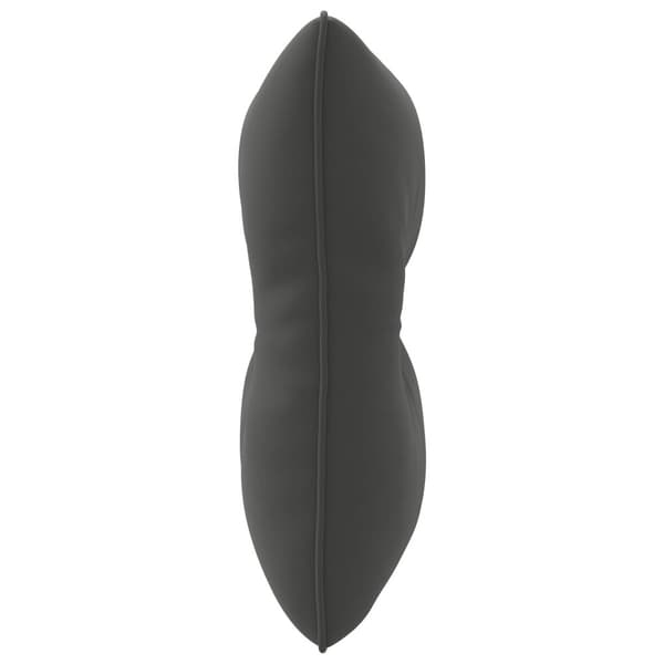 Ryggkudde PUTTEN 100% Polyester Antracit 40 x 40 x 10 cm