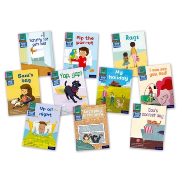 Read Write Inc. Phonics Book Bag Books: Pink Set 3 Book Bag Books (Mixed Pack of 10) (häftad, eng)
