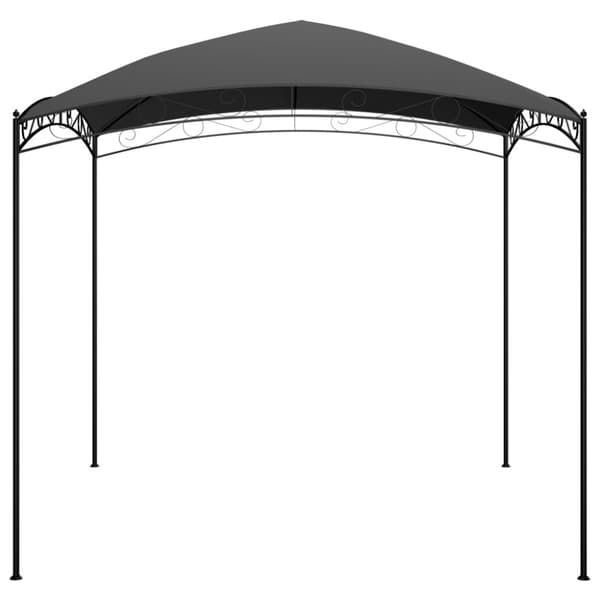 Paviljong 3x3x2,65 m antracit 180 g/m²