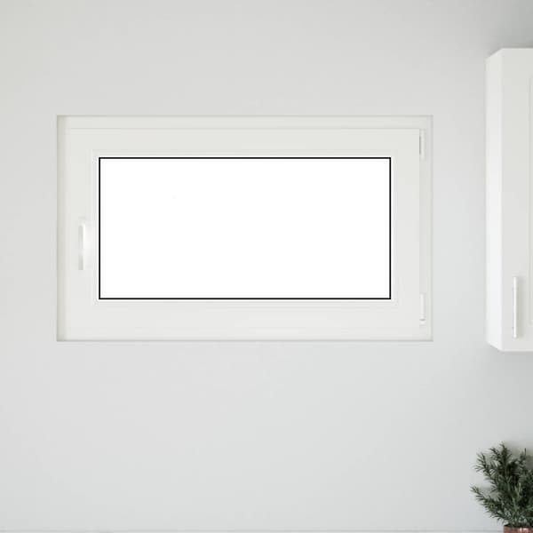 Källarfönster RISOR Antracit 100 x 70 cm PVC och glas